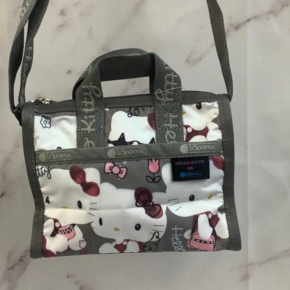 Lesportsac Petite Crossbody Hello Kitty - Picture 1 of 7